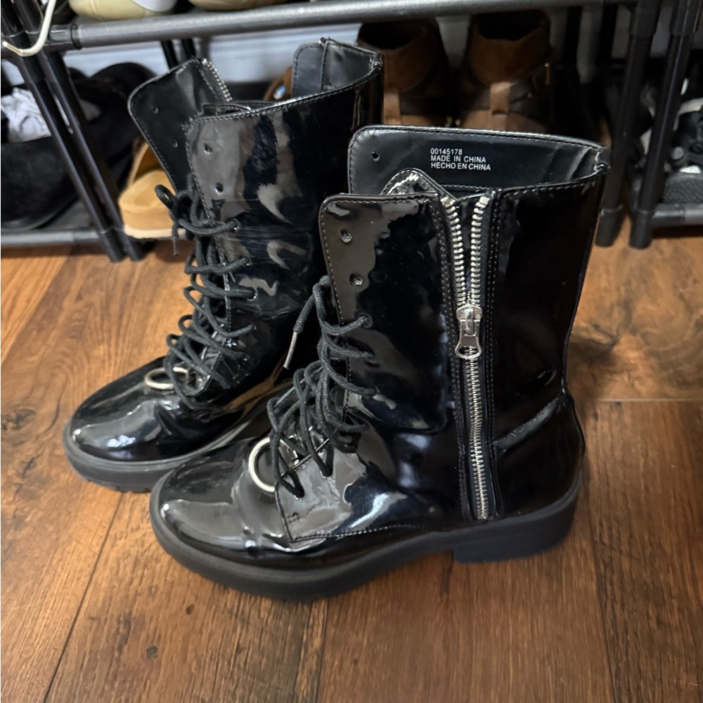 PrettyLittleThing Black Ankle Boots